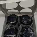 LETMY 4 Pack Camping Lantern, Rechargeable LED Lanterns, Solar Lantern Battery Powered Hurricane Lanterns Flashlight with 3 Powered Ways & USB Cable for Emergency, Power Outage, Hurricane Supplies