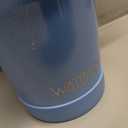 40 oz Shiny Tumbler with Handle and Straw,Stainless Steel Tumbler with Lid and Straw,Insulated Travel Mug(Cold for 34 Hours),Water Bottle for Iced Tea,Coffee (Purple)