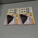 2 x BALEINE 12PCS Rug Tape, Double Sided Non Slip Rug Gripper for Hardwood Floors, Reusable Gripper Prevent Sliding, Washable Carpet Tape for Area Rugs (Rectangular)