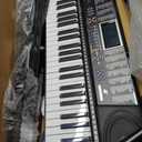 61 Key Keyboard Piano for Beginners with Stand, Bench & Headphones | Piano Keyboard Complete Set, Guided Light-Up Keys, Designed for Beginner Practice, Note Stickers & 3 Teaching Modes, Compact