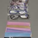 Gaoye 4.0 Reading Glasses for Women, 6 pack Fashion Readers for Women Spring Hinge Eye Glasses, Blue Light Reading Glasses (*C1 Mix Color)