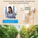 meross Smart Temperature Controller 15A 1800W, Smart Wi-Fi Thermostat Controlled Outlet Plug Works with Apple Home, Alexa, Google Home for Heating Cooling Homebrew Fermentation Reptiles Greenhouse