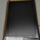 BMOSU 2-Tier Bamboo Small Shoe Rack Premium Stackable Shoe Shelf Storage Organizer for Hallway Closet Living Room Entryway Organizer(Black)