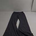 Sunzel Flare Leggings, Crossover Yoga Pants with Tummy Control, High-Waisted and Wide Leg (X-Large, Dark Grey)