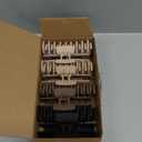 TOCESS Big Hair Claw Clips for Women - Neutral Large Claw Clip for Thin Thick Curly Hair 90's Strong Hold 4.33 Inch Nonslip Matte Jumbo Hair Clips (8 Pcs) (Assorted B.Black, Brown, Beige, Light Pink)