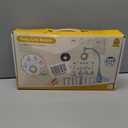 Mini Tudou Baby Musical Mobile Crib Toys with Projector and Light, Timing Function, Remote Control Baby Cot Mobile with Take Along Music Box and Rattles, Present for Newborn Babies Boys Girls