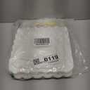 8 Pcs Dessert Table Display Set 2 Pcs 3 Layers Cupcake Stand and 6 Pcs Dessert Trays Plastic Cake Stand Set White Cake Stand and Tray Set for Wedding Birthday US (White)