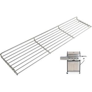 Warming Rack for Captiva Designs 4-Burner Propane Gas BBQ Grill with Side Burner Replacement Parts Hanging Rack for Captiva Designs Grill Accessories Upper Rack, Stainless Steel Cooling Rack, 1PC
