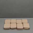 8 Pack Travel Jewelry Case Small Travel Jewelry Box Bridesmaid Gifts Jewelrys Box, PU Leather Small Jewelrys Case Organizer Storage for Rings Earrings Necklaces, Beauty Gifts for Women Girls (Pink)