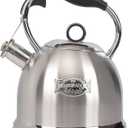Tea Kettle for Stovetop, Food Grade Stainless Steel Water Kettle, Tea Pot for Home & Kitchen, 3.0 Qt (Silver)