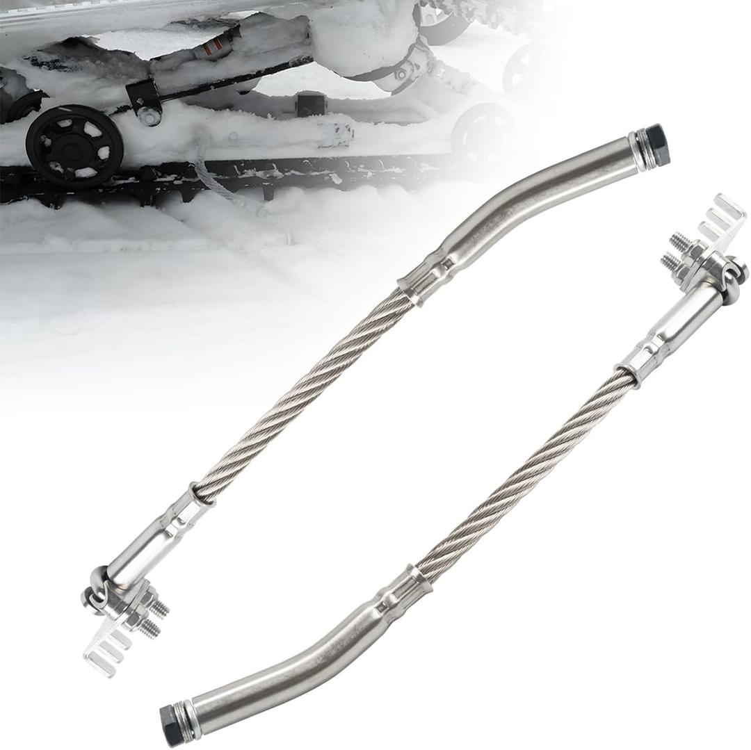 Ice Scratchers Snowmobile | Snowmobile Ice Scratchers with Claw | Ice Scratchers Fits Polaris Arctic Cat Ski-Doo Lynx | For Reverse & Non-Reverse Gear Snowmobiles with Track Heights Over 2.5"