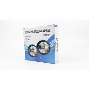 6 Inch Weed Wacker Attachments Heads,Steel Wire Rotary Brush Cutter Trimmer Head Weed Blade, Universal Adapter Kits,Lightweight Gardening Lawnmower, Moss Grass Rust Removal.