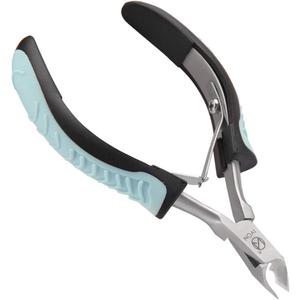 IVON Cuticle Trimmer, Non-Slip Professional Cuticle Nipper Stainless Steel Cutter (Green)