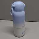 Portable Bottle Warmer for Travel, Dual Heating Modes for Breastmilk & Water, Portable Bottle Milk Warmer with Fast Heating & Long Battery Life, 12 Ounces Large Capacity (Blue)