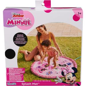 SwimWays Minnie Mouse Splash Mat, Kids Splash Pad, Outdoor Toys, Disney Pool Party Supplies and Water Toys for Kids Ages 1 & Up