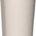 Corkcicle Cold Cup Insulated Tumbler with Straw - Keeps Drinks Cold for 12 Hours - Triple-Insulated Stainless Steel - Leak-Resistant Lid - Summer Drinkware Gift - 24 oz - Latte