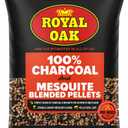 Royal Oak 100% Charcoal & Mesquite Pellets, 30 LB, Bold BBQ, Pellet Grill