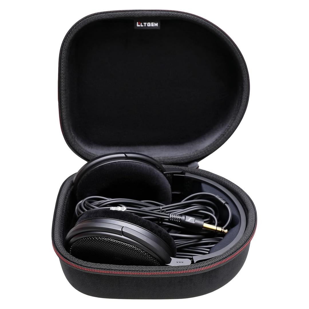 L LTGEM Hard Case for SENNHEISER HD 350BT / 280 PRO / 599 / 450SE / 400S / 600 / 560S / 650 / 660S / 660 / 660S2 Headphone - Travel Protective Carrying Storage Bag,Black
