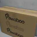 2026 Upgraded Dog Ramp for Couch, Foldable Small Dog Ramp for Sofa, 4 Adjustable Height from 13'' to 21", Portable Stable Pet Steps with Non-Slip Pad, Pet Ramps Use for Sofa Couch Stairs (A-wood Color)