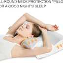 LoKori Cervical Contour Memory Foam Pillow for Side/ Back/ Stomach Sleepers, Neck Support Pillow Orthopaedic Ergonomic Bed Pillows for Neck Pain Shoulder Pain, A