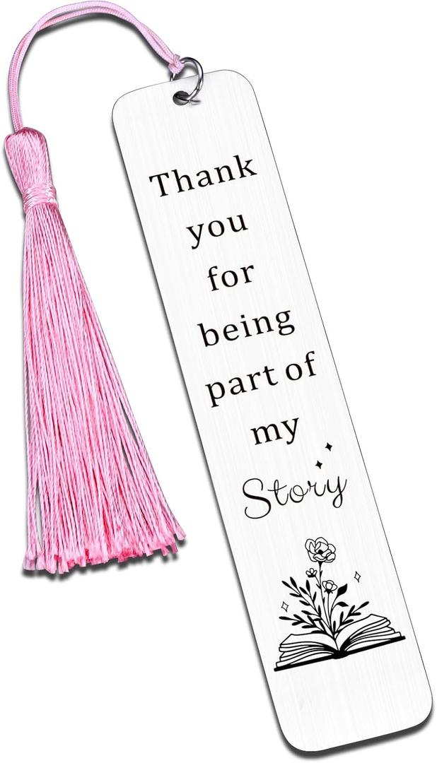 Teacher Appreciation Gifts in Bulk, School Counselor Gifts, Thank You Teacher Gift, Teachers Appreciation Bookmark, Thank You for Being Part of My Story for Teacher, End of Math Mentor Teachers Gift