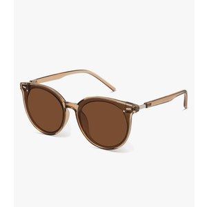 Livho Polarized Sunglasses, Retro & Oversized Shades for Women with Round Lenses