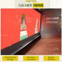 Metal Front/Rear Roll Away Nesting Box, 34", Engineered Multi-Setup Design, 33.5"L x 17.59"W x 20"H