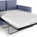 4.7 Inch Memory Foam Mattress Replacement with Washable Cover for Sleeper Sofa and Couch Beds, Queen Size, CertiPUR-US Certified (Sofa Not Included)