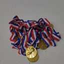 12 Pack Soccer Medals for Kids and Adults, 1st Place Medals Metal Gold Award Medals with Neck Ribbon, Participation Medals for Sports Competitions Celebration and Soccer Party Favors, 2 inch