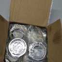 1-1/16'' Axles Trailer Wheel Hub Bearings Kit,L44649/L44610 and 12192TB Seal OD 1.980'', Dust Cover and Cotter Pin,4 Set