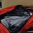 Eskimo Outbreak 650XDP, Pop-Up Portable Ice Fishing Shelter, No-Trip Door, 5-7 Person, Red/Black, 50650
