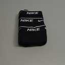 Nike Mens 3PK Dri-Fit Boxer Briefs (Medium, Black/Grey/Black)