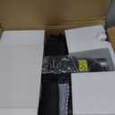 Under Desk Elliptical Machine, Elliptical Leg Exerciser as Seen on TV for Senior with Remote Control, Portable Quiet Electric Seated Pedal and 12 Adjustable Speed, Black