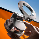 LISEN for Magsafe Car Mount, Cell Phone Holders for Your Car, Magnetic Car Accessories for Women Men Interior Jeep, Vacuum SuctionPro for Valentines Day Gifts for Him Kits, for iPhone 1712, Black