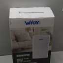 Dehumidifier for Basements, 2000 Sq. Ft., 30 Pints, Max 50 Pints 1.6L Tank, App-Controlled, With 4.9 ft Drain Hose Low noise, for Living room, Basements and Office (White)