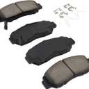 QUALITY-BUILT Front Ceramic Brake Pads, Black Series 1003-1608C, Compatible with 2012-2015 Honda Civic