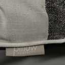 Pillow Perfect Anderson Matte 2 -Piece 16-1/2-in x 16-1/2-in Black Square Indoor Decorative Pillow