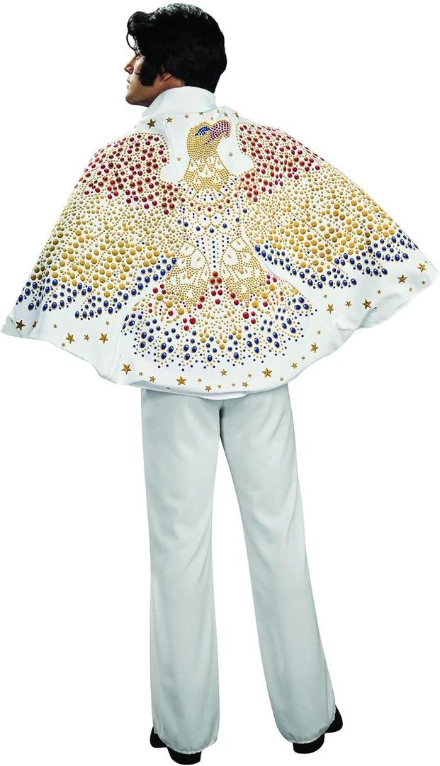 Rubie's Costume Co Elvis Cape with Eagle Design Costume, One Size