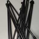 Amazon Basics Easel Display Stand, Instant Floor Poster, Lightweight, Collapsible and Portable with Tripod Base, Black Steel (supports 5 pounds)