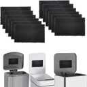 Universal Compost bin Carbon Odor Filter, Activated Odor Control Charcoal Filter for Trash Cans, Compost Buckets, Countertops, and Recycle Bins(12)