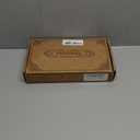 Ceebyfa Mancala Board Game for Kids, Adults & Family. Includes Folding Rubber Wood Board, 48+10 Mancala Stones & Instruction. Classic & Portable Marble Game for Travel.(Natural Color)