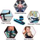 Ankle Weights for Women, Men and Kids - 1/2/3/4/6/8/10/12/15/20 LBS 1 Pair Strength Training Wrist/Leg/Arm Weight with Adjustable Strap for Jogging, Gymnastics, Aerobics, Physical Therapy