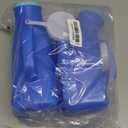 YUMSUM Urinals for Men,YUMSUM Portable Urinal 1200ml/34 Ounce for Hospital Camping Car Travel Home 2 Pack (New Blue)