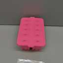 Homemade Popsicles Molds, Food Grade Popsicle Molds for Kids, 10 Cavity Non-BPA Silicone Ice Pop Maker, Reusable Silicone Popsicle Molds with 50 Stick, 50 Bags, Funnel (Pink)
