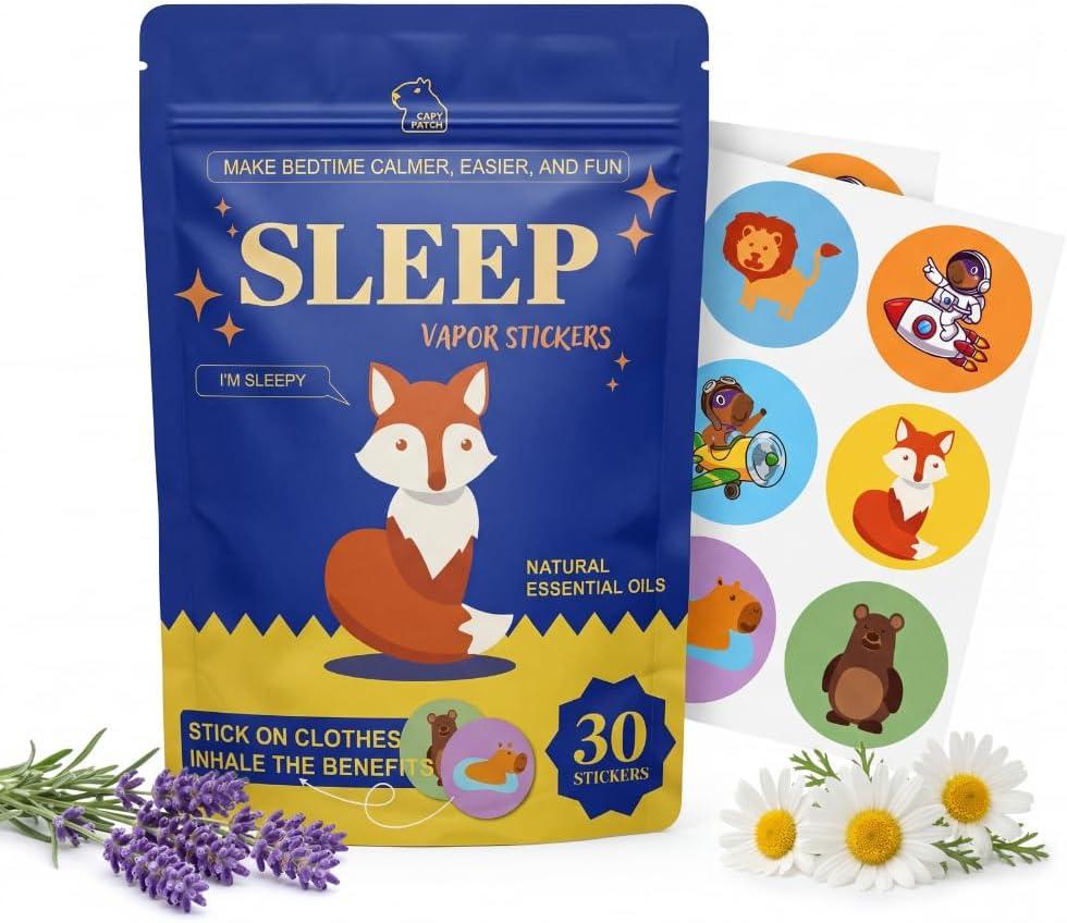 8 x Relax Stickers for Kids