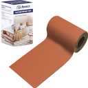 Leather Repair Patch Tape Kit, Self Adhesive Leather Repair for Furniture, Couch, Sofa, Car Seats,Office Chair,Vinyl Repair Kit.3.1inx60in (Orange)