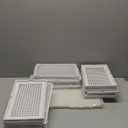 SEE SPRING X-Large Shoe Storage Box Fit Size 11, Clear Plastic Stackable Shoe Organizer for Closet, Space Saving Foldable Shoe Rack Sneaker Container Bin Holder, 12 Pack Clear