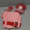 Morph Kids Baseball Costume Girls Peach Pink Baseball League Costume Outfit Halloween Costume For Girls 12-14 years 