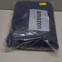 NICETOWN Vertical Blinds Window Curtain Panels - (Navy Color) 70 by 108 inches, Set of 2 Panels, Energy Saving Blackout Curtains for Hall Room