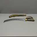 JOYIN 28 Inches Pirate Sword and 16 Inches Pirate Pistol Set,Halloween Party Costume Accessories